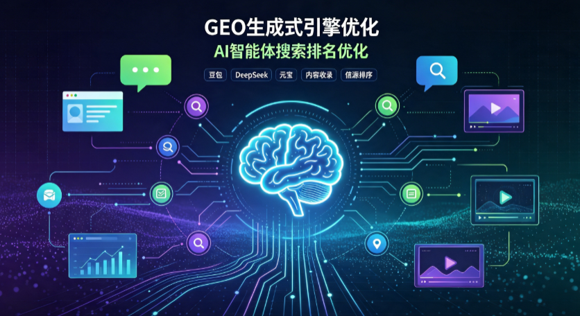 犍为县GEO 浪潮来袭：生成式引擎优化崛起，创作者争抢豆包、DeepSeek、元宝智能体流量入口